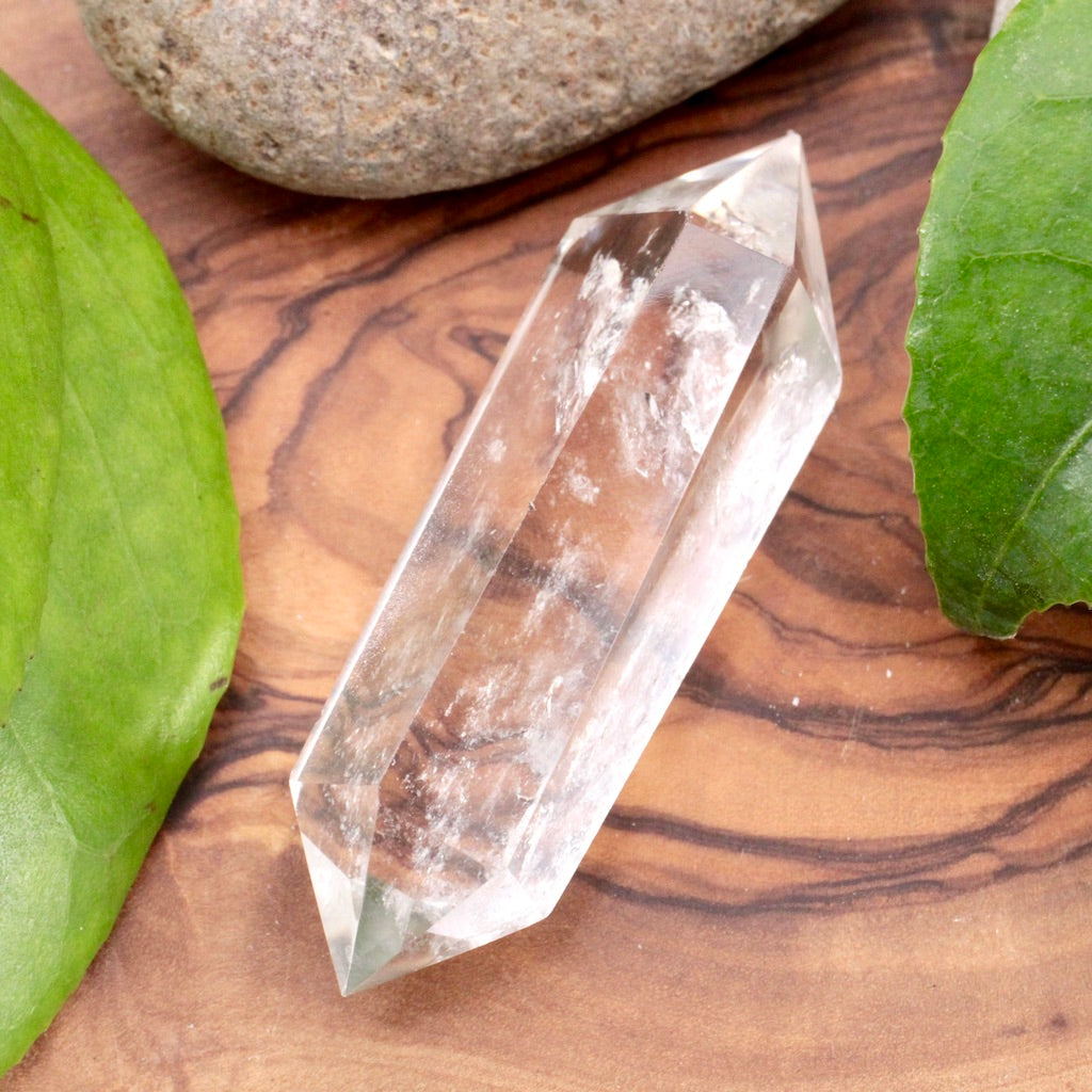 Petite Double Terminated Quartz Point