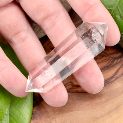 Petite Double Terminated Quartz Point