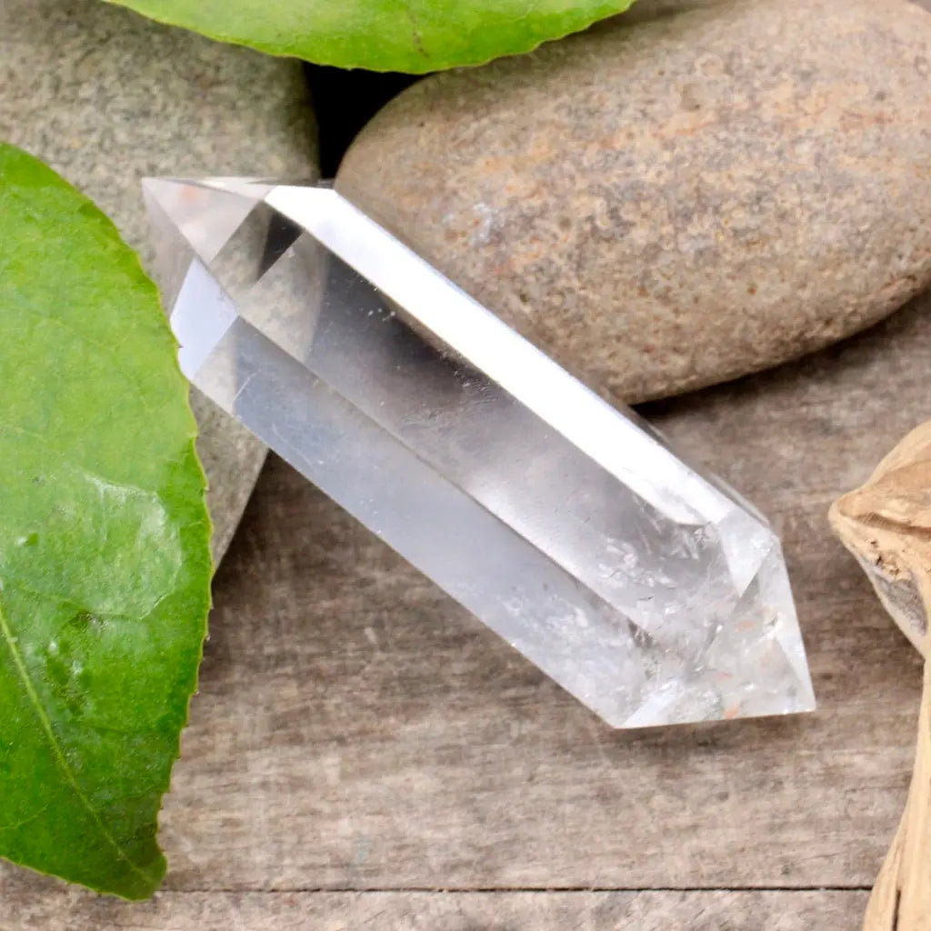 Small Double Terminated Quartz Point