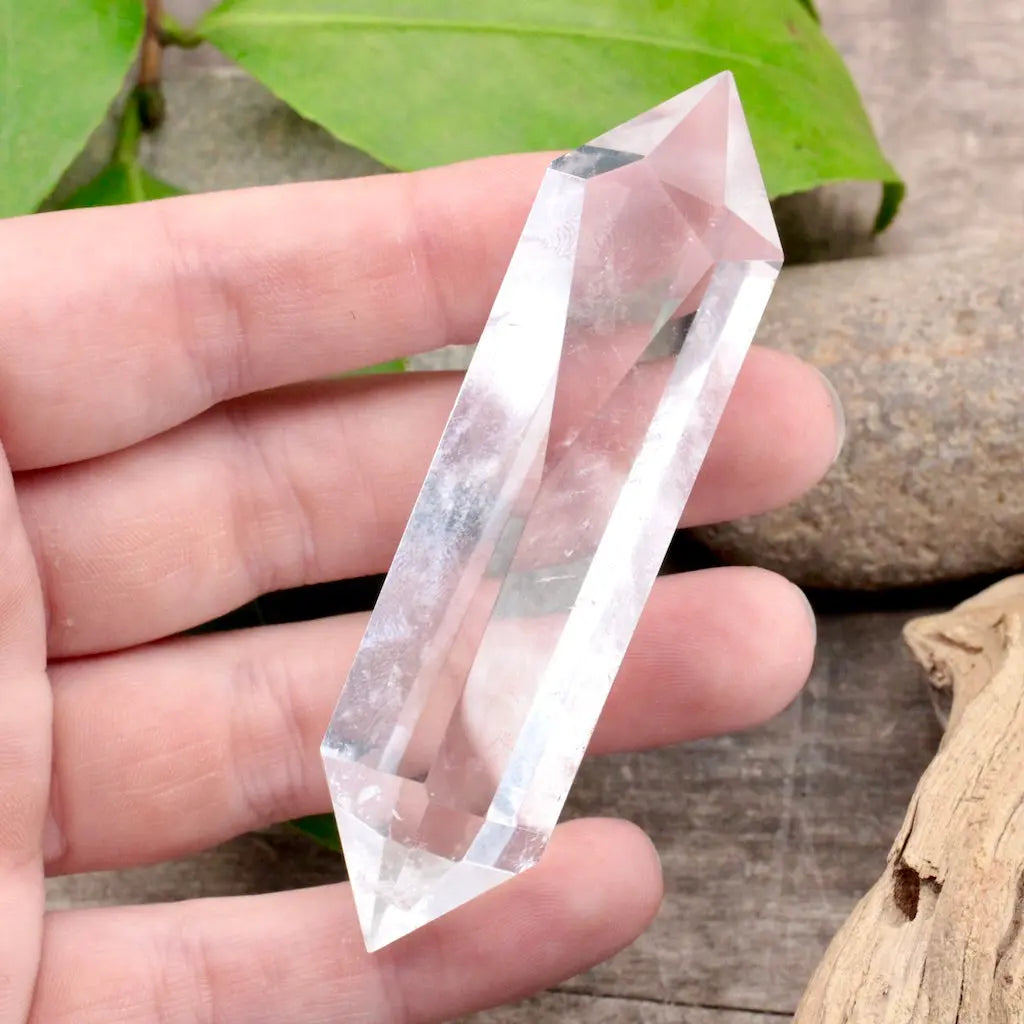 Small Double Terminated Quartz Point