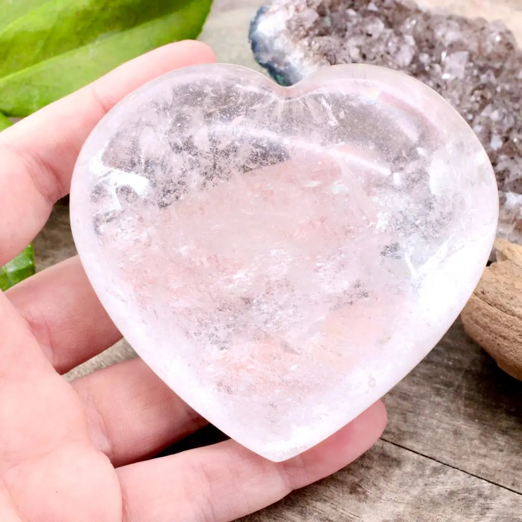 Large Quartz Heart