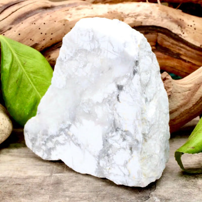 Howlite Semi Polished Chunk