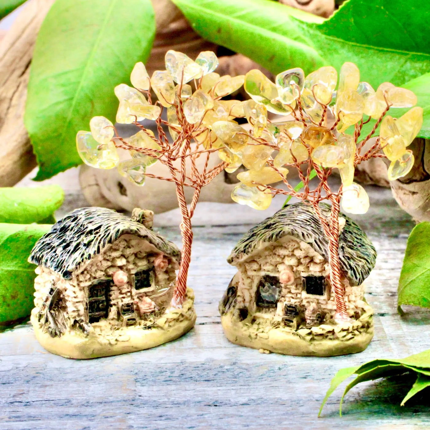 Citrine Fairy House