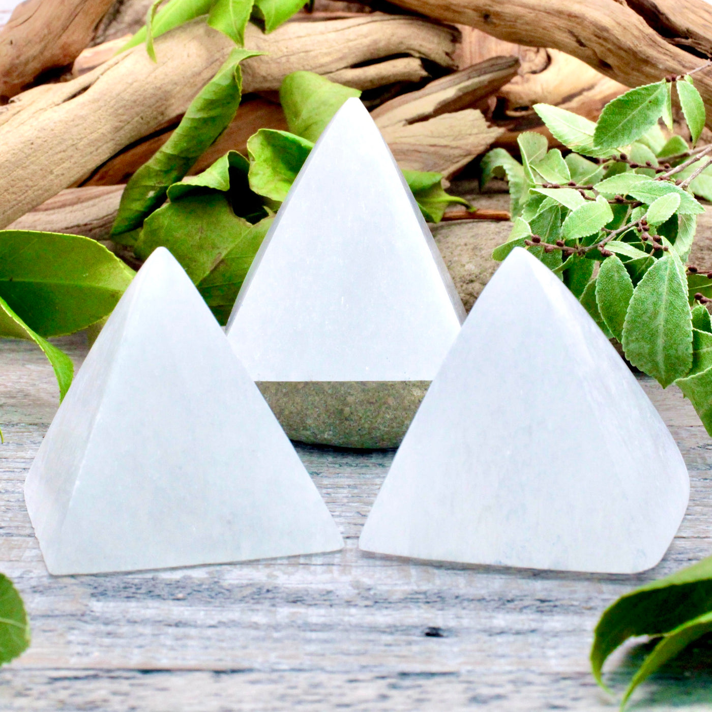 Selenite Pyramid