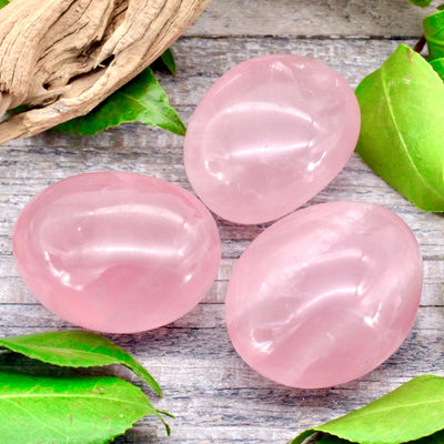 Medium Rose Quartz Palm Stone