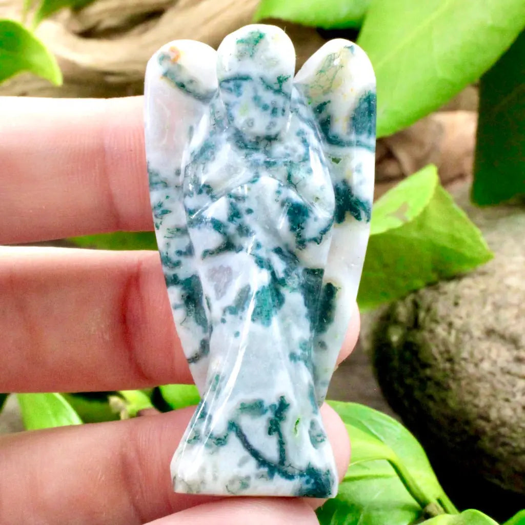 2" Tree Agate Angel