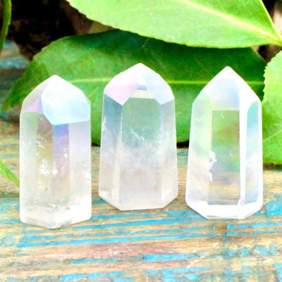 Angel Aura Quartz Tower - Mini