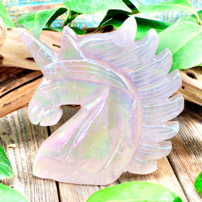 Aura Unicorn Carving