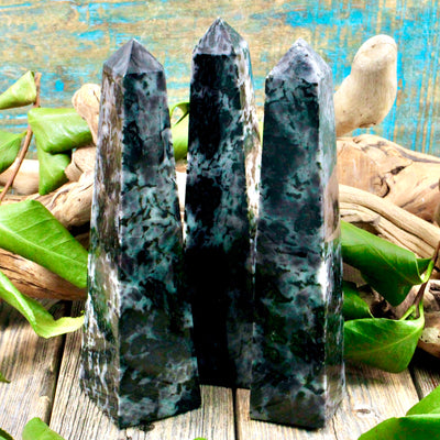 Indigo Gabbro Obelisk