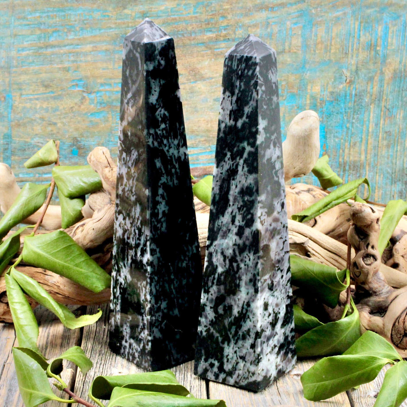 Indigo Gabbro Obelisk