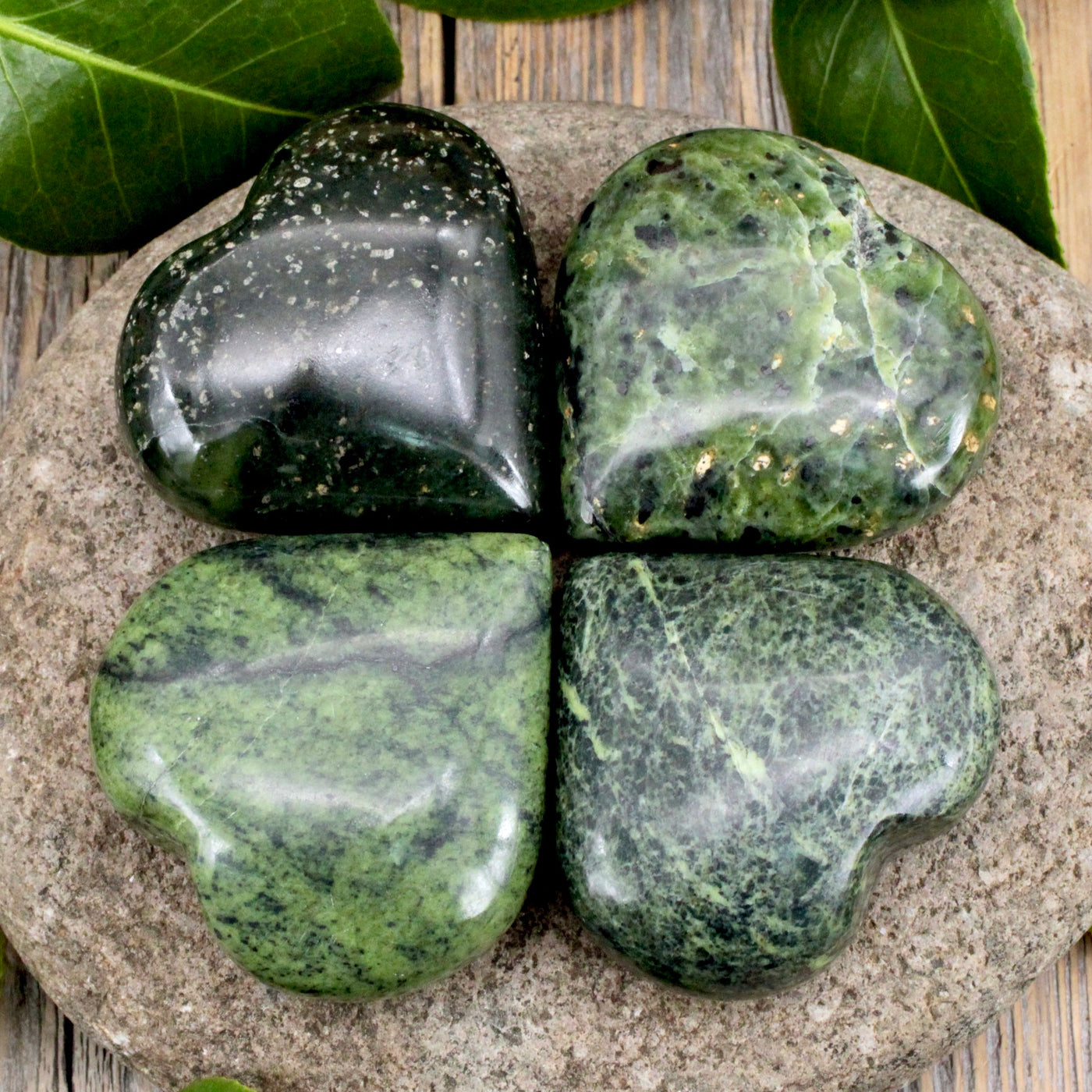 Nephrite Jade Heart