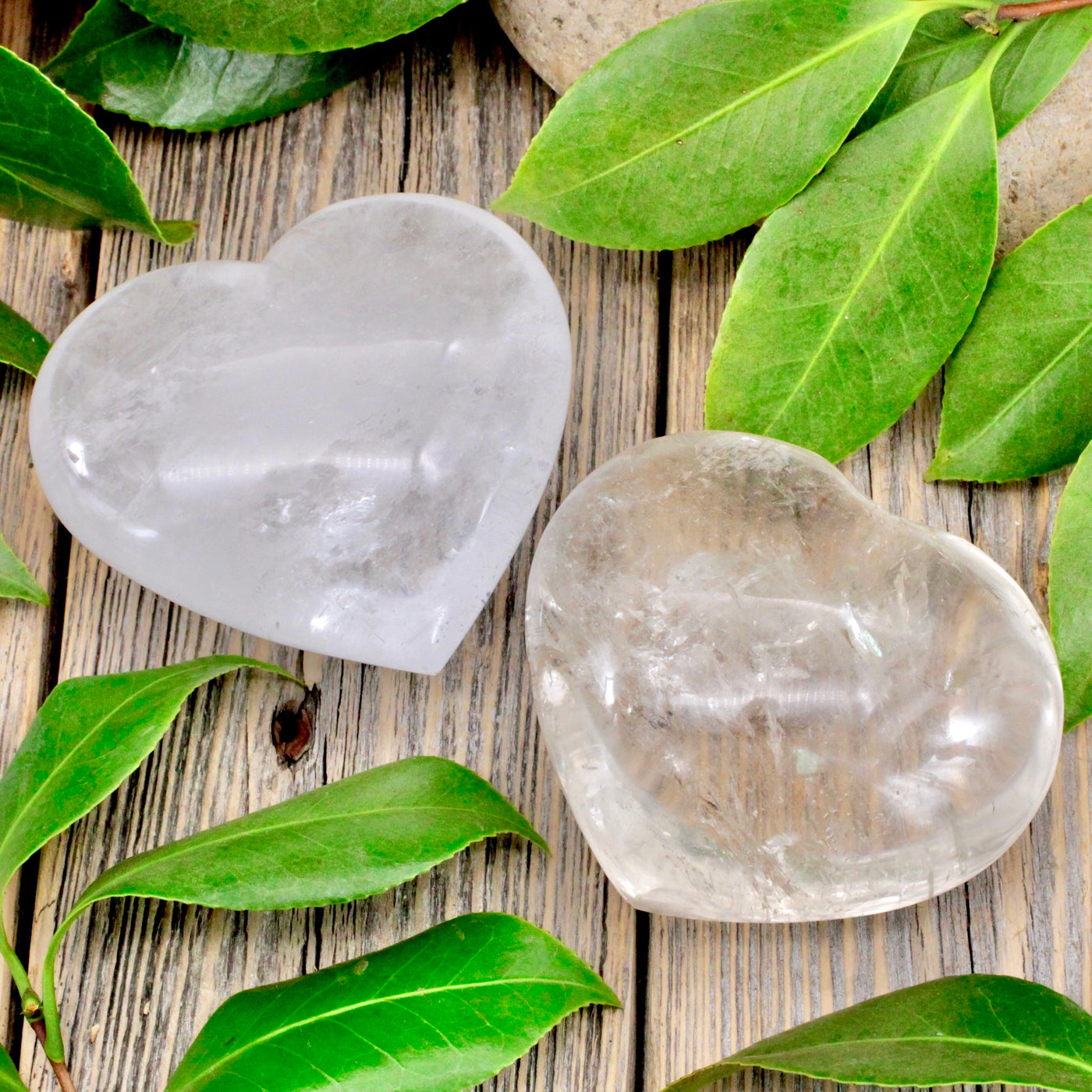 Clear Quartz Heart