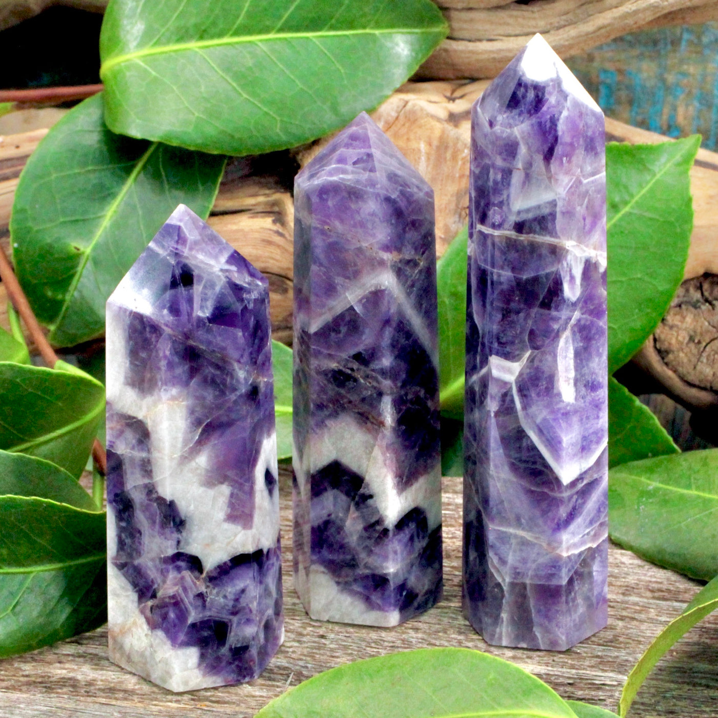 Chevron Amethyst Tower