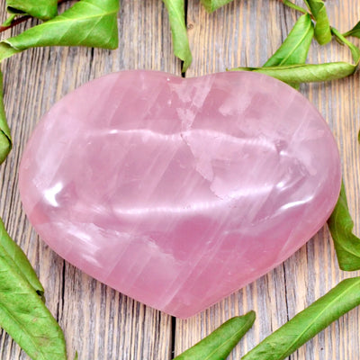 Rose Quartz Heart