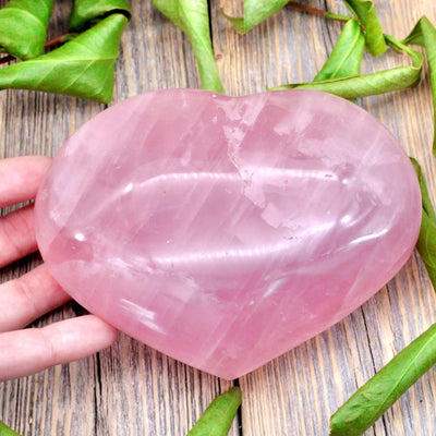 Rose Quartz Heart