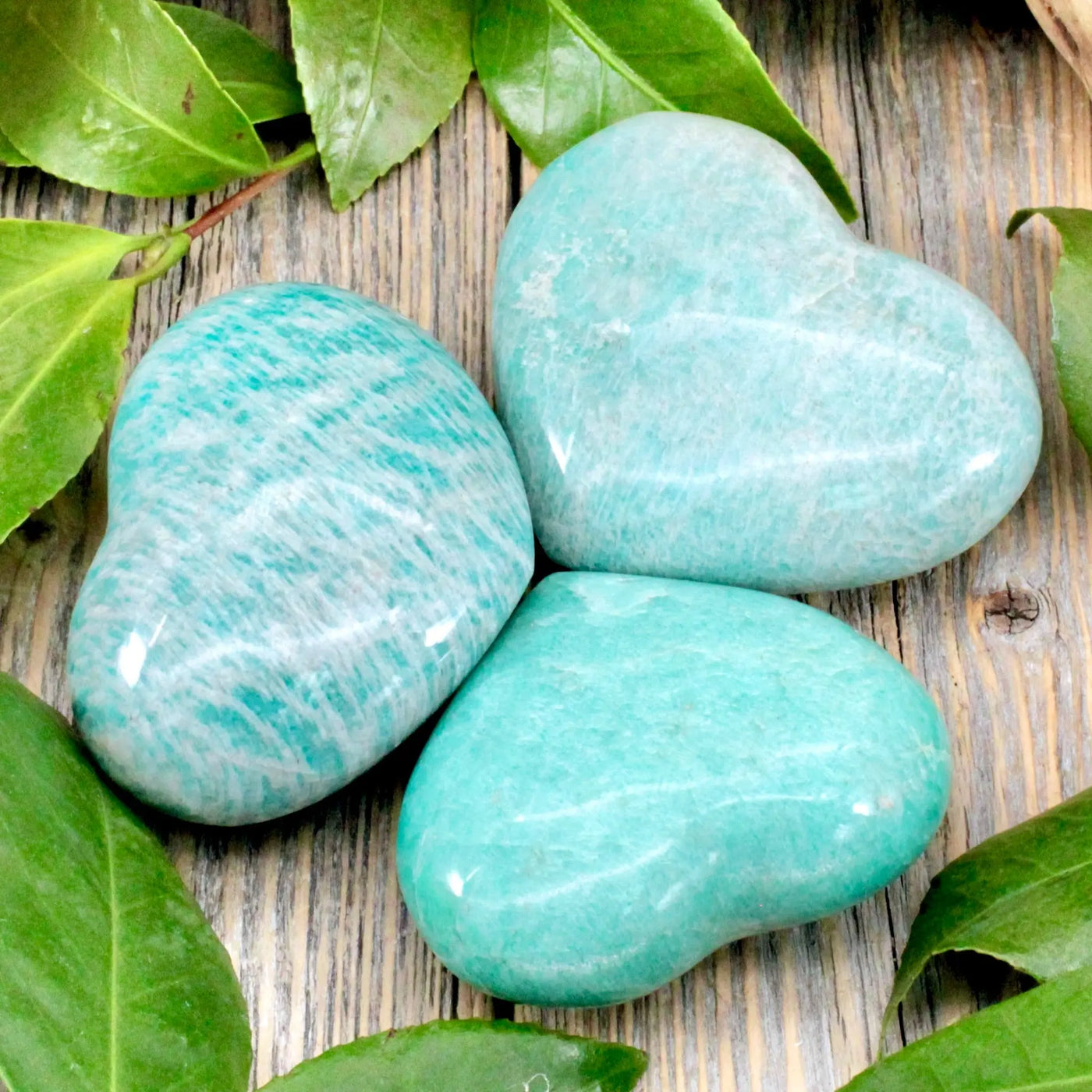 Amazonite Heart