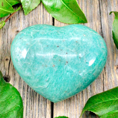 Amazonite Heart