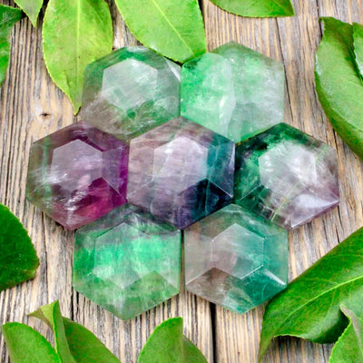 Fluorite Hexagon