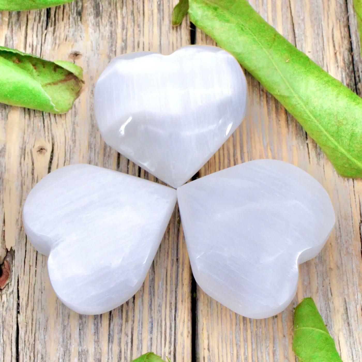 Selenite Heart