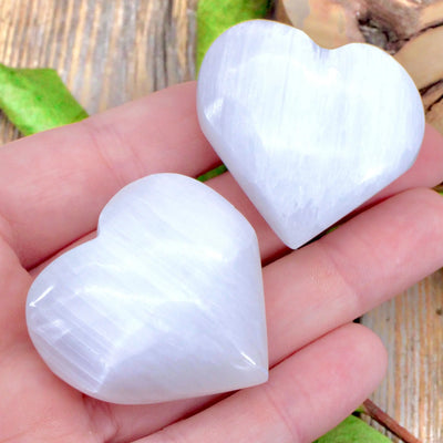 Selenite Heart