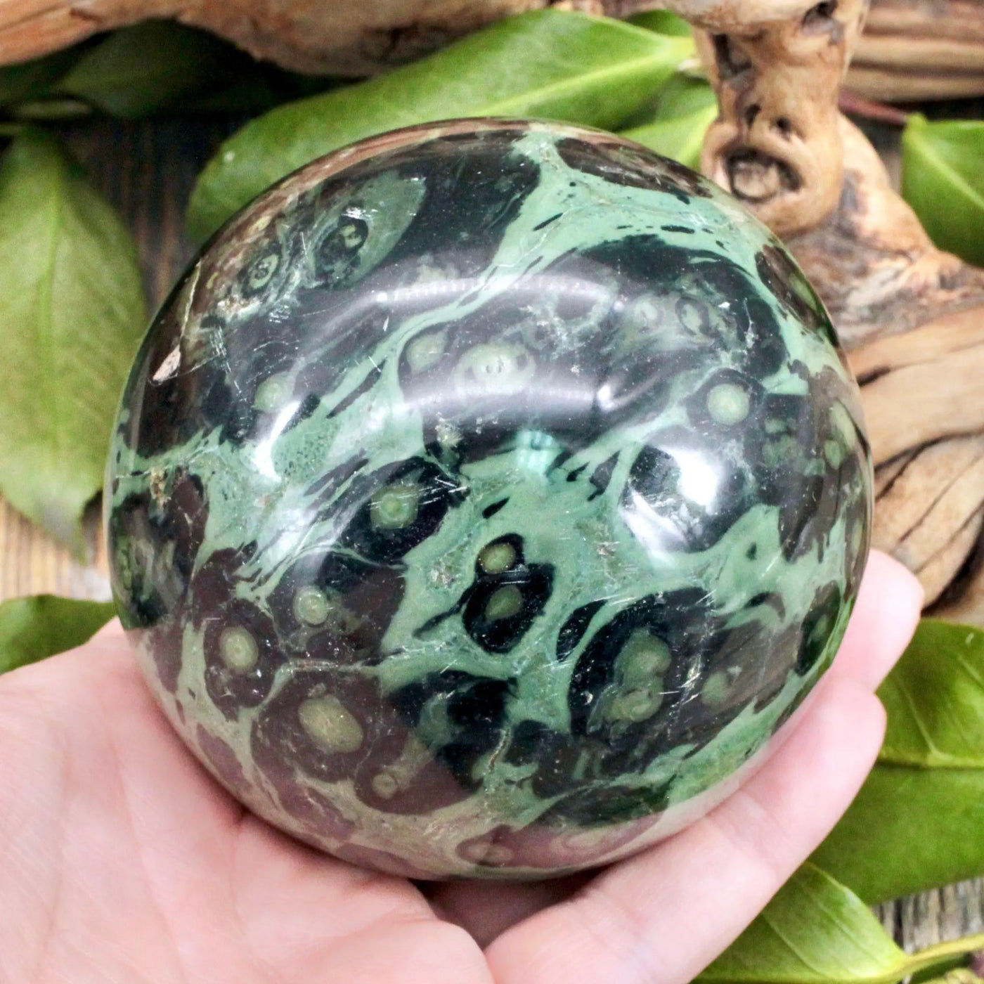 Kambaba Jasper Sphere