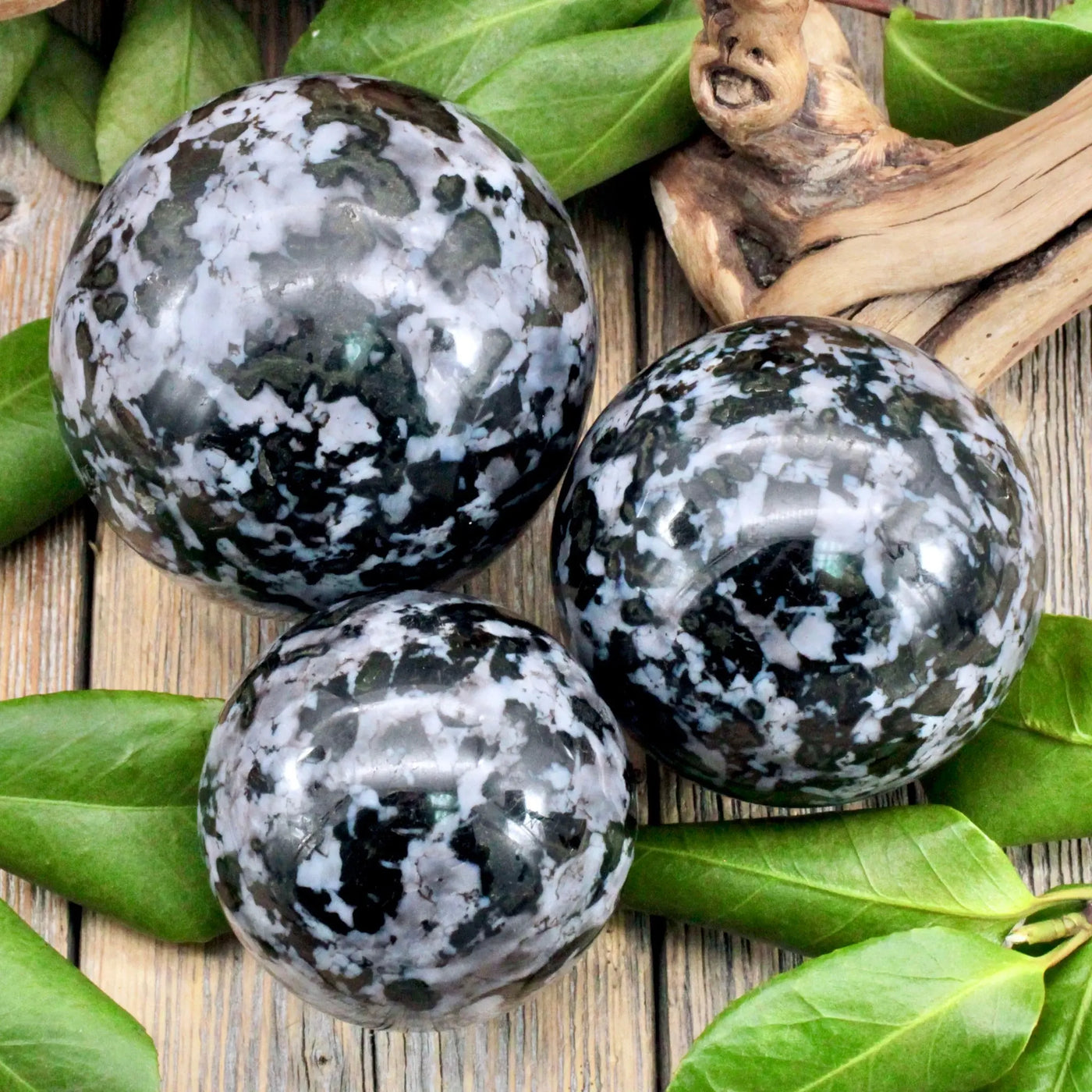 Indigo Gabbro Sphere