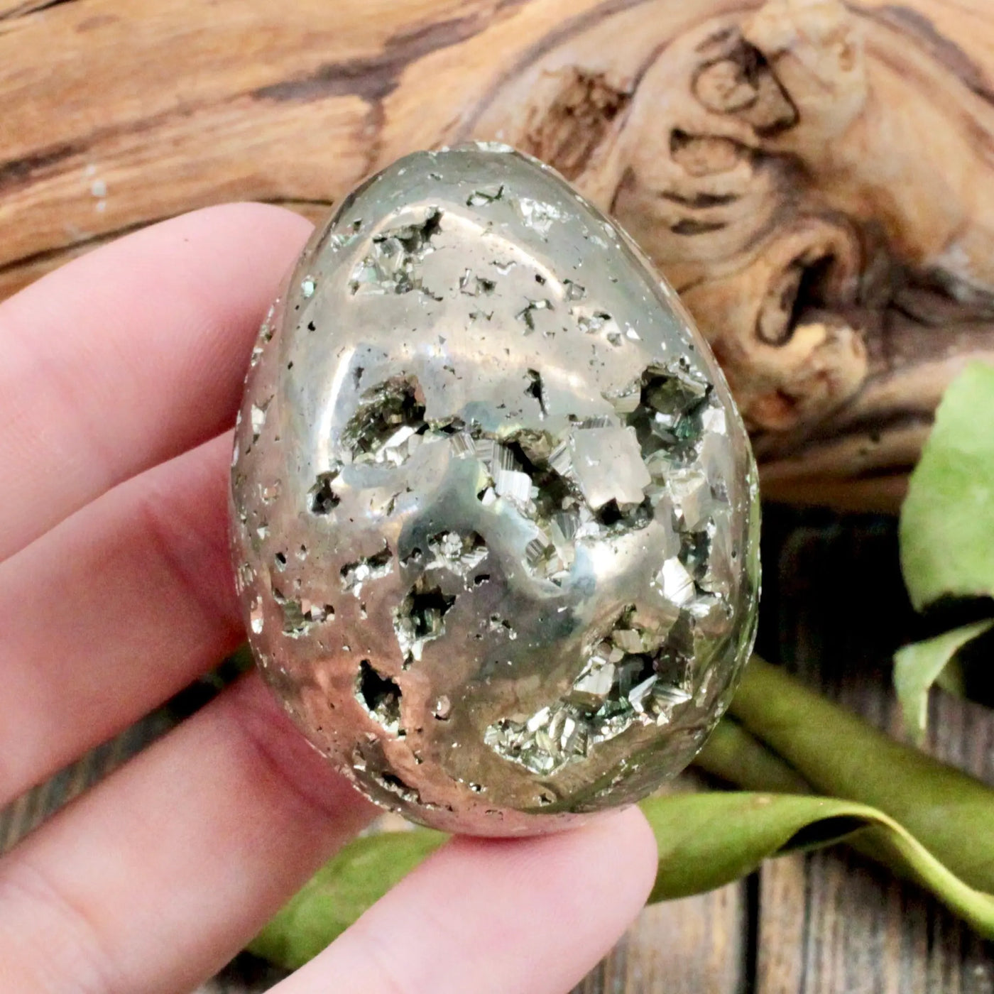 Pyrite Egg