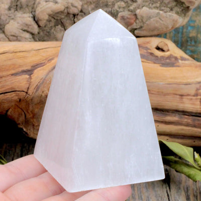 Selenite Obelisk