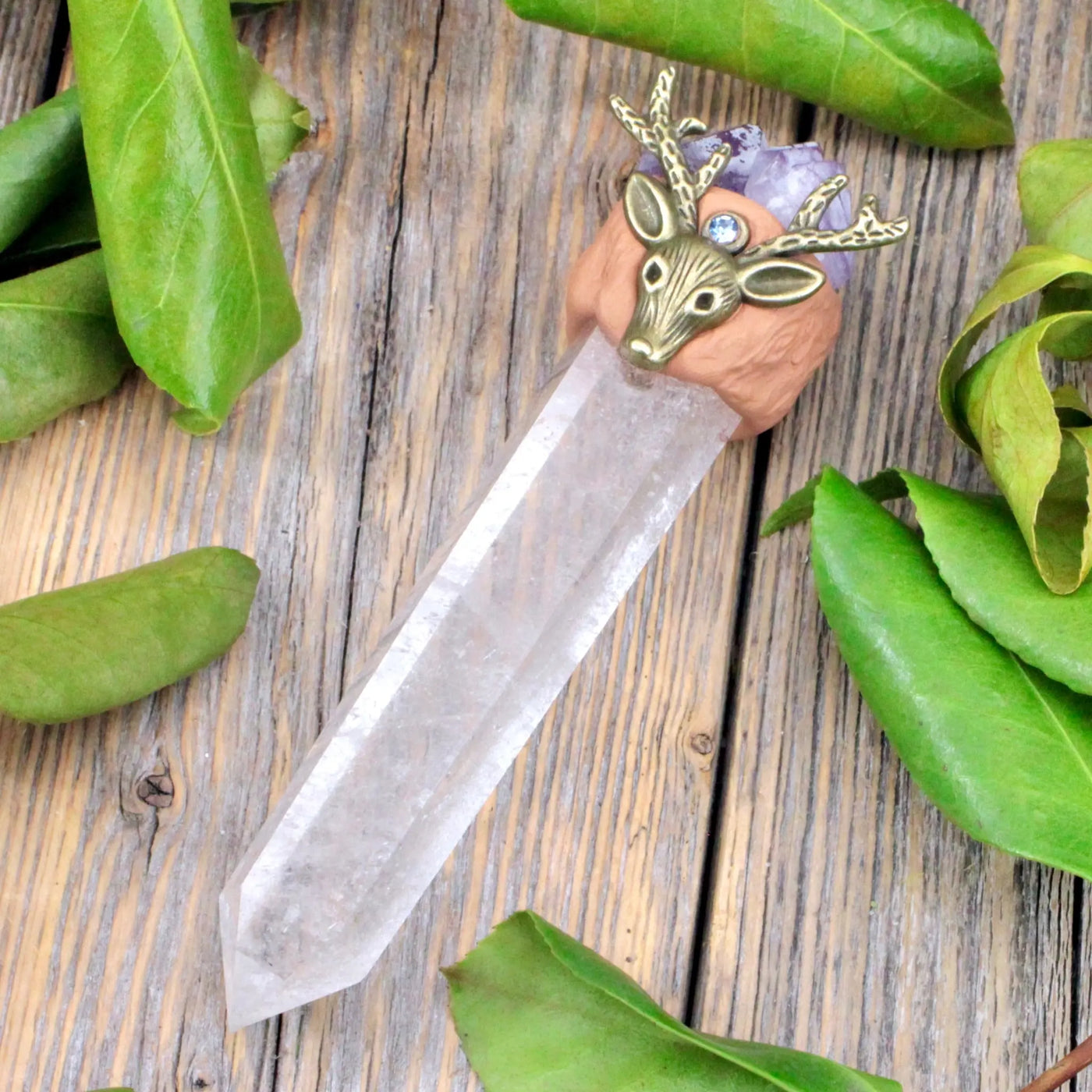 Crystal and Charm Wand