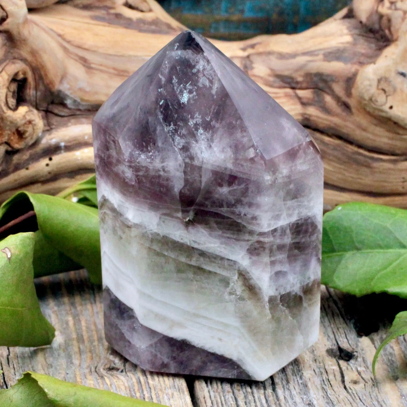 Chevron Amethyst Tower