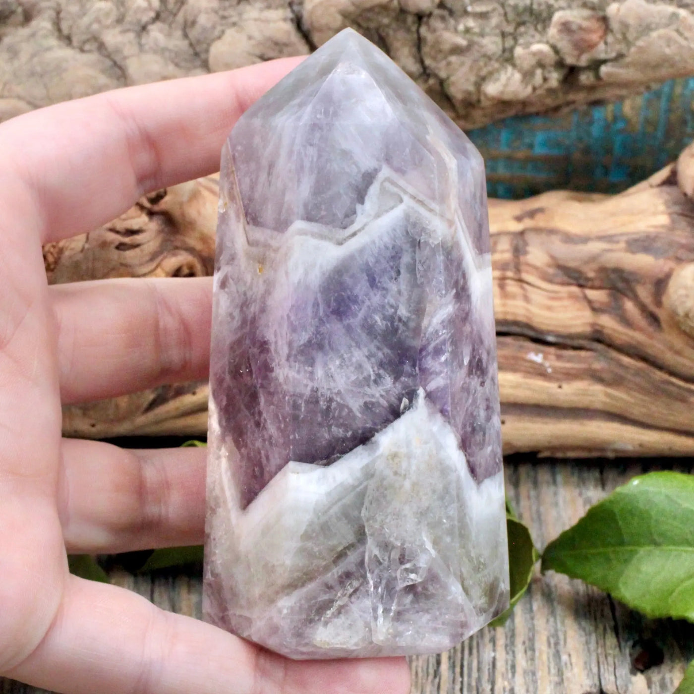 Chevron Amethyst Tower