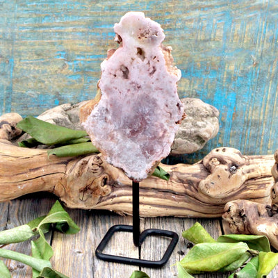 Pink Amethyst On Pin