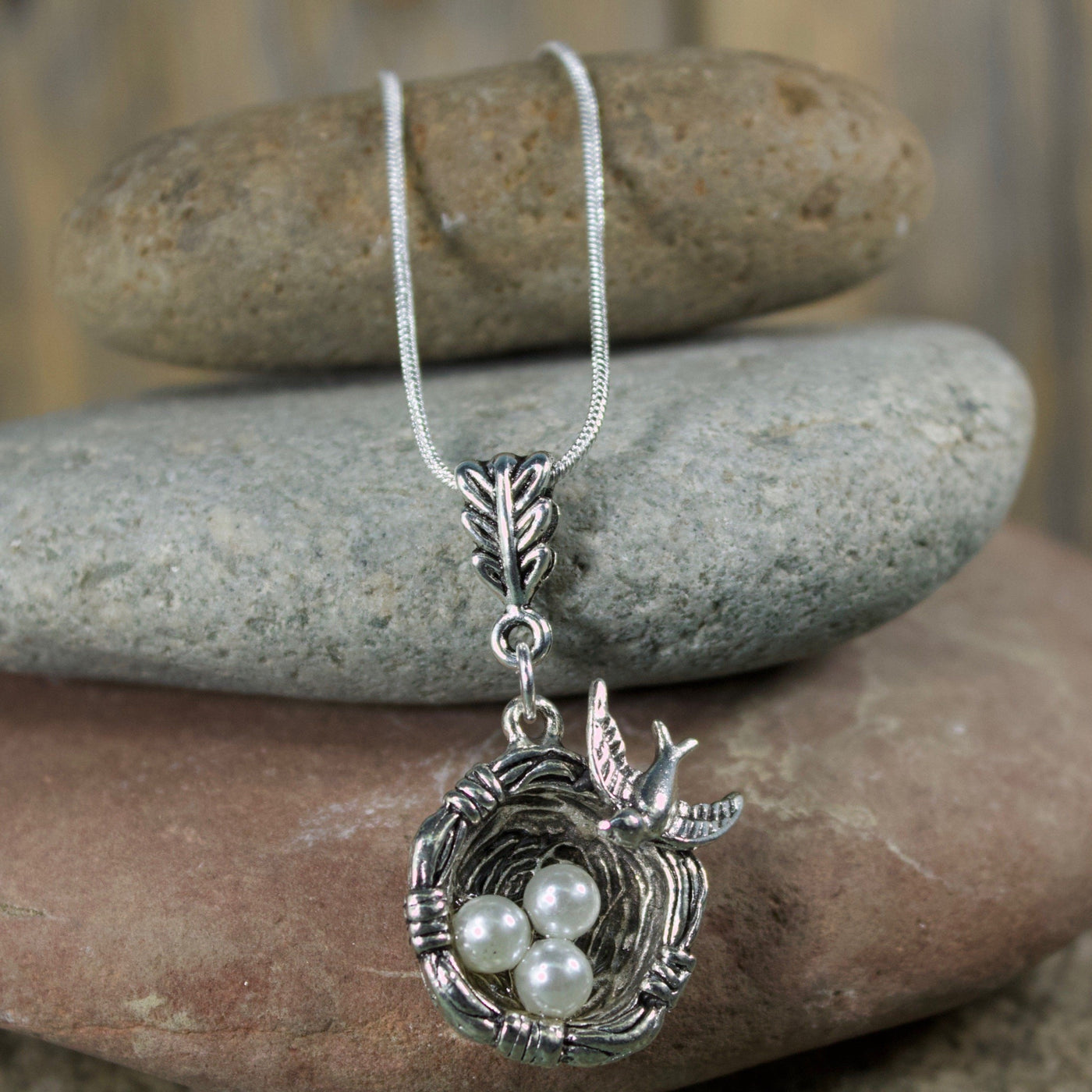 Mama Bird's Nest Crystal Dreams Necklace